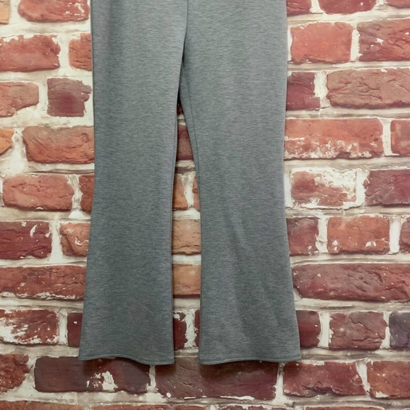 Anthropologie Cynthia Rowley Pants Women's Large Gray Stretchy Wide Leg Casual - Picture 4 of 9